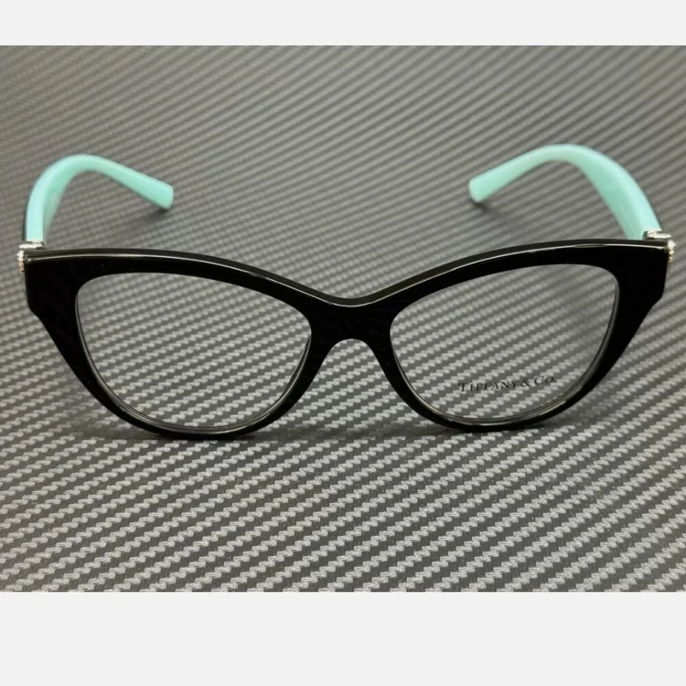 Tiffany Black 51mm Eyeglasses